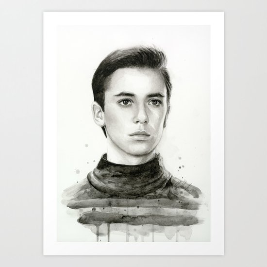 Wesley TNG Art Print