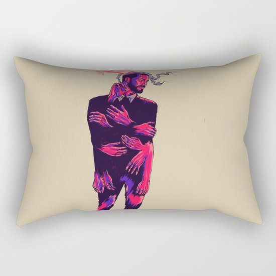 Not Myself Rectangular Pillow