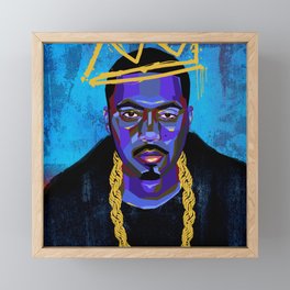 Rap Homage: Nasty Nas Framed Mini Art Print
