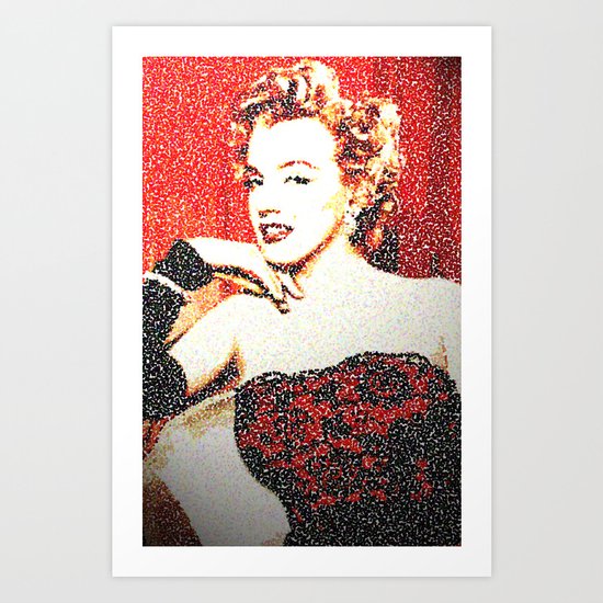 MARILYN MONROE Art Print