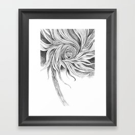 Swirling Tree Framed Art Print