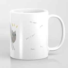 Scaredy Cat Coffee Mug
