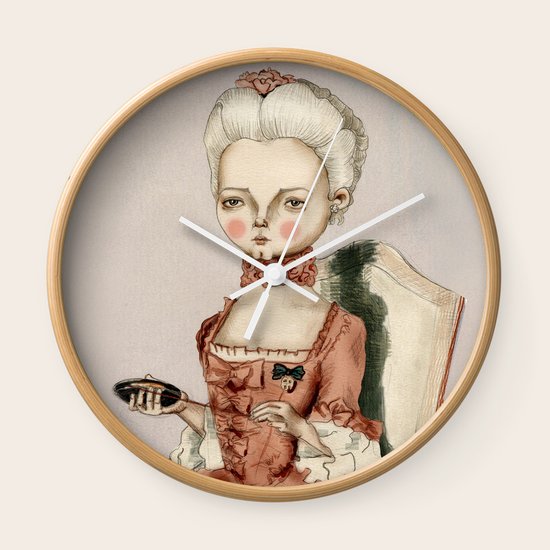 Marie Antoinette Wall Clock