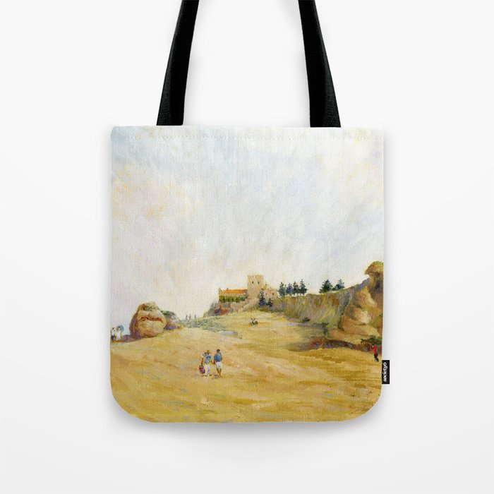 Castle of Sãa João de Arade Tote Bag