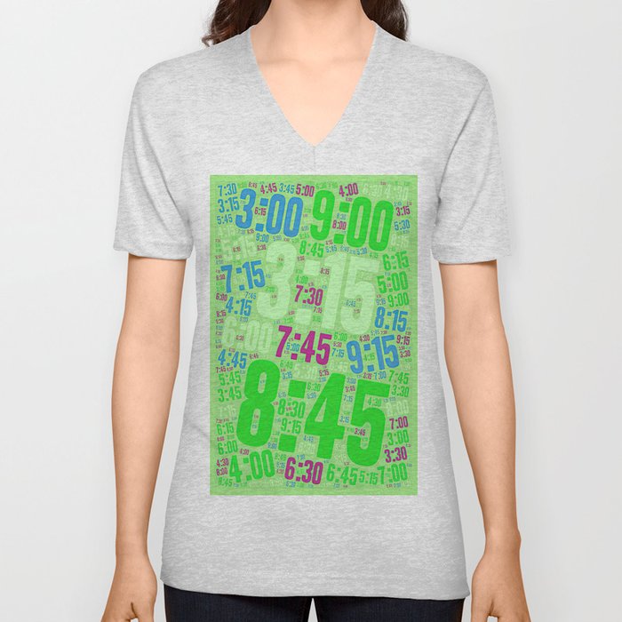 Pace run , number 028 V Neck T Shirt
