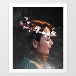 A creation from heaven. Art Print