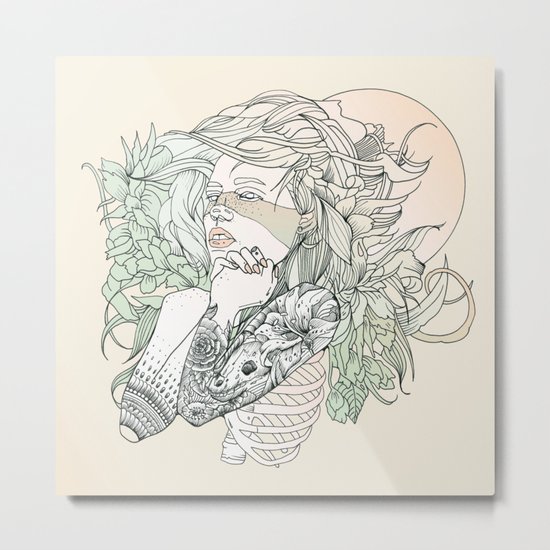 I N K : III Metal Print