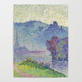 Henri-Edmond Cross "Les Andelys, Château Gaillard, Seine" Poster