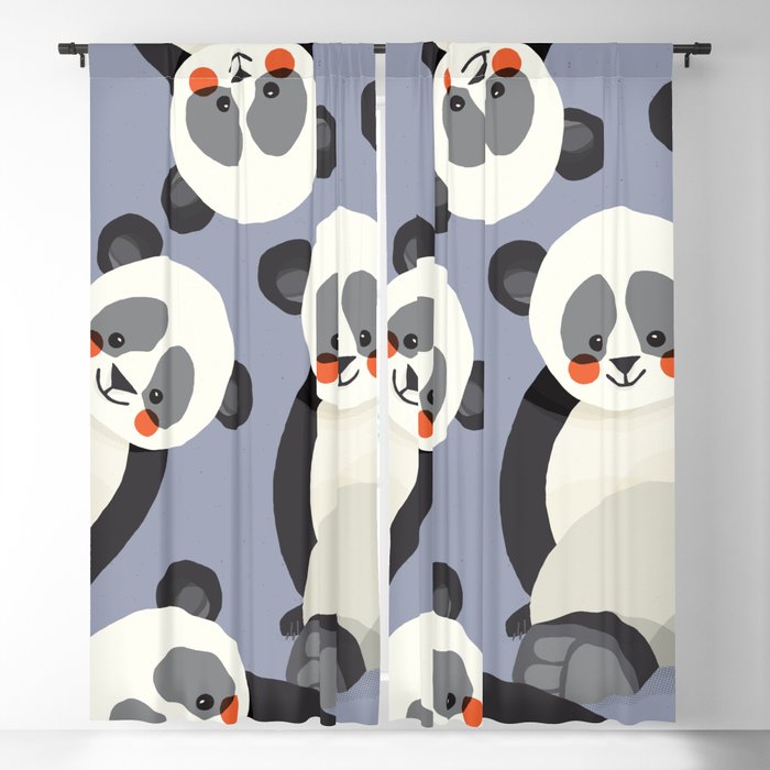 Giant Panda, Animal Portrait Blackout Curtain