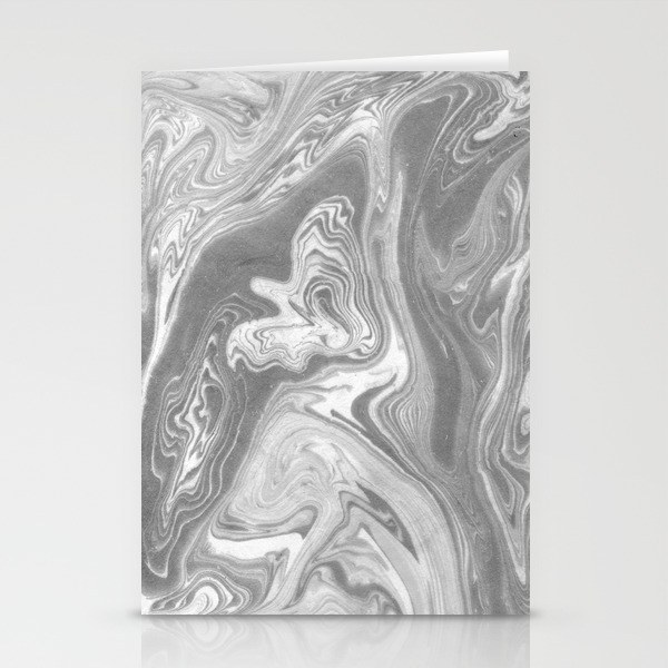 Eiji Spilled Ink Art Marbled Paper Marbling Abstract Painting