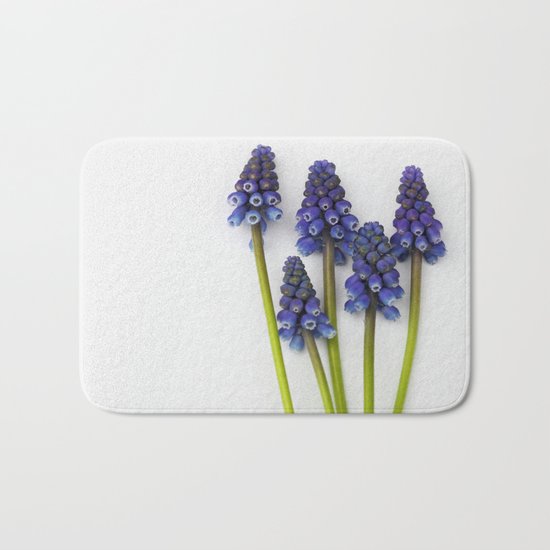 Muscari - Blue Grape - JUSTART © Bath Mat