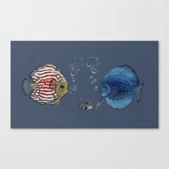 Paper Rock Scissors Canvas Print