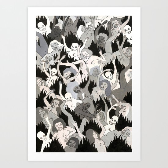 Warm me up Art Print