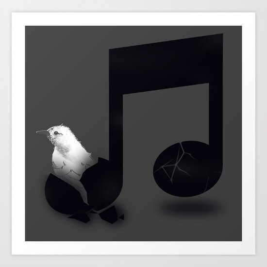 Born to Sing Art Print