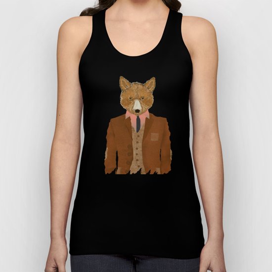 mr fox Unisex Tank Top