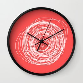 Nest of creativity Wall Clock | Vintage, Pop Art, Graphic Design, Abstract 