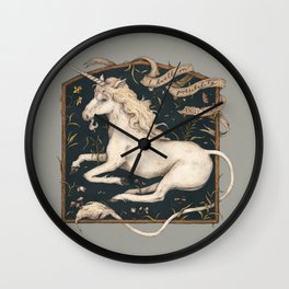 I Dwell in Possibility Wall Clock