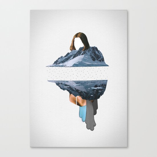 The Pace Is Glacial Canvas Print