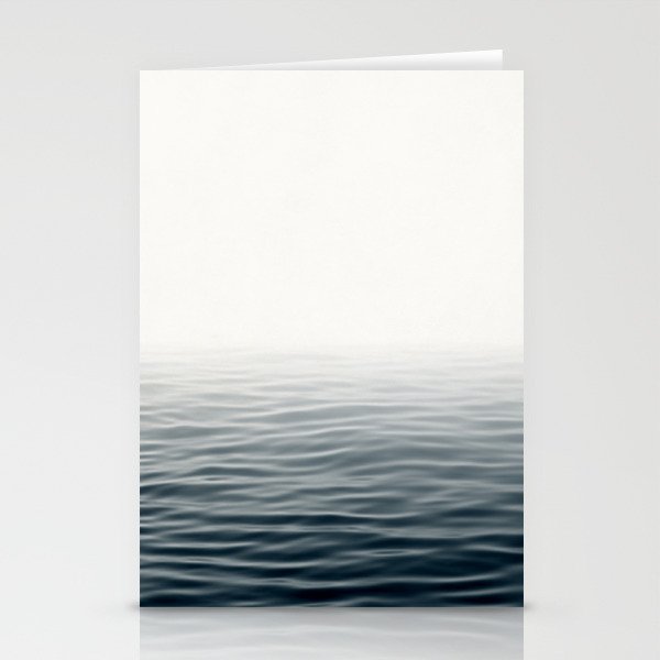 Misty Sea I - Abstract Waterscape Stationery Cards