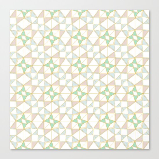 Stained Glass Canvas Print