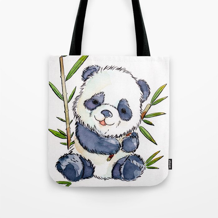 Tote bag panda outlet
