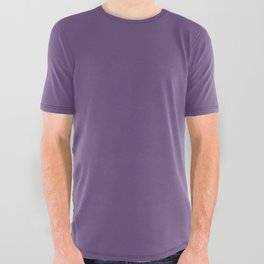 Exotic Purple All Over Graphic Tee
