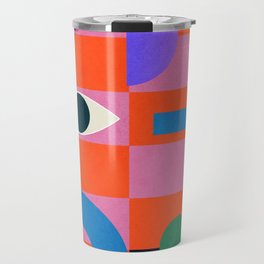 Abstract Geometric Shapes 199 Travel Mug