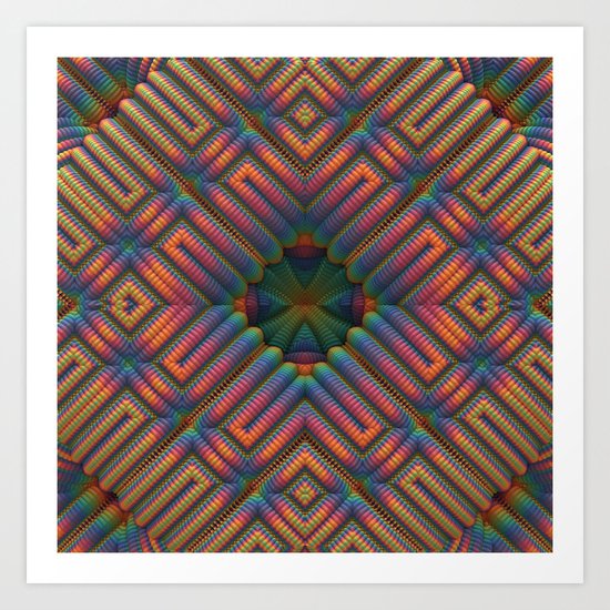 Welcome to My Padded Cell Art Print