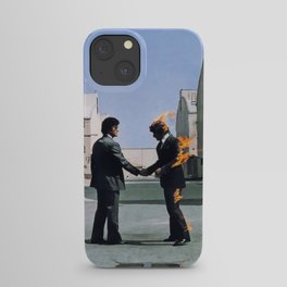 Wish You Were Here Pink Shake Hands Floyd Rock Band iPhone Case