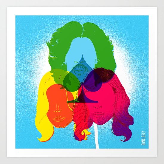 Pop Royalty Art Print