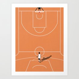 Basketball Fantasy  Art Print
