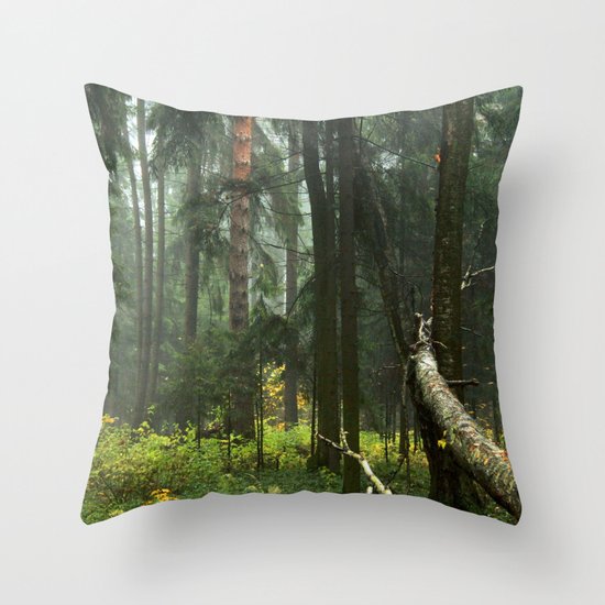 Forest#4 Throw Pillow