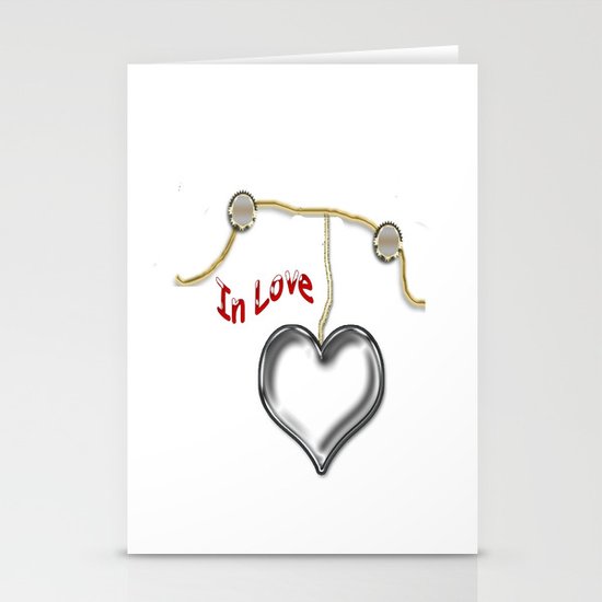 In Love Stationery Cards