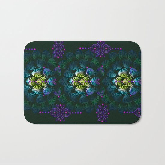 Variations on A Feather IV - Stars Aligned (Primeval Edition) Bath Mat