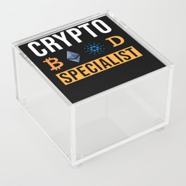 Cryptocurrency Specialist Acrylic Box