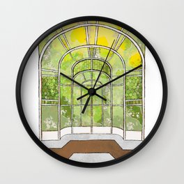 The Garden Wall Clock