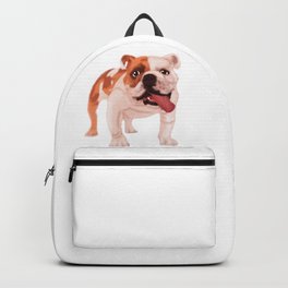 English bulldog Backpack