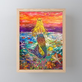 "Sea Treasure" Framed Mini Art Print