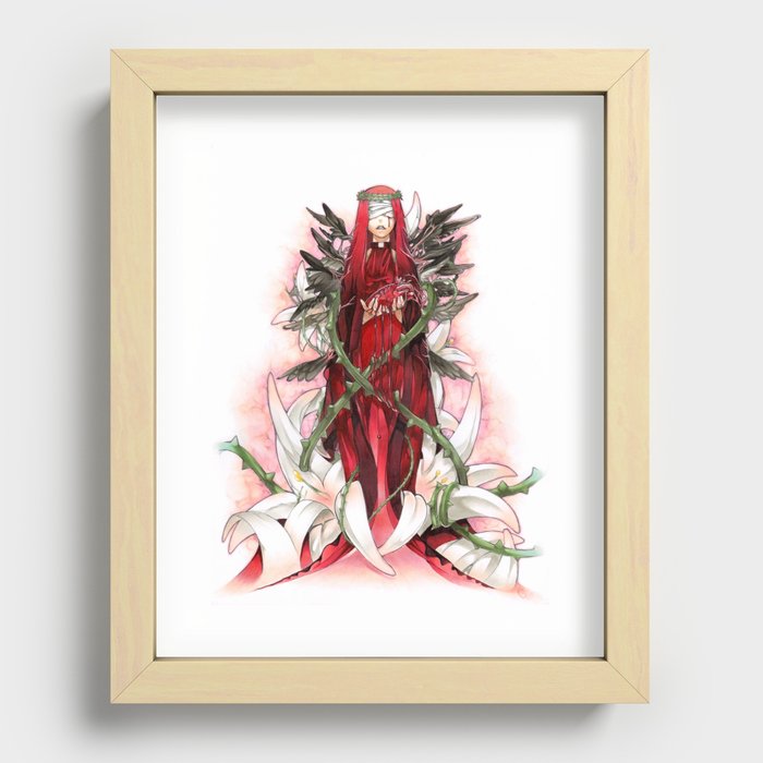 A Curse Called Love Recessed Framed Print