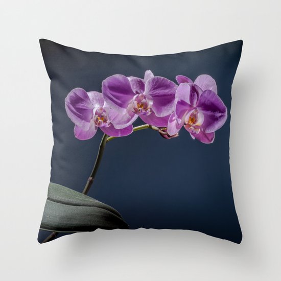 Magic Flowers Throw Pillow