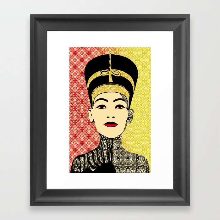 Nefertiti Framed Art Print