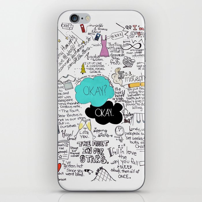 The Fault in Our Stars- John Green iPhone Skin