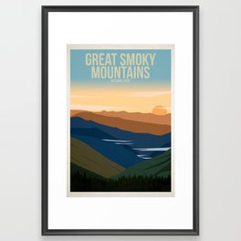 Great Smoky Mountains National Park Framed Art Print