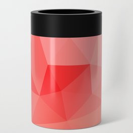 Shades of Coral Low Poly Design Can Cooler