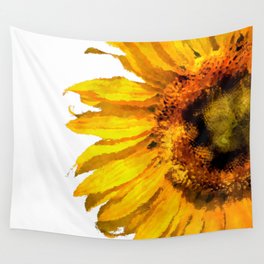 Simply a sunflower  Wall Tapestry
