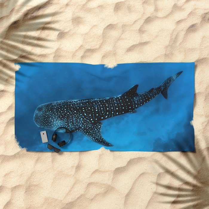 Whale shark beach towel outlet