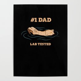 #1 Dad Lab Tested - lab Poster