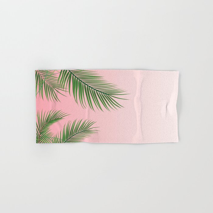 Palm Tree Leaves Hand Bath Towel By Crnicole Society6 Palm Tree Leaves Hand Bath Towel
