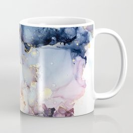 Cotton Candy Skies - alcohol ink abstract sunset sky Coffee Mug