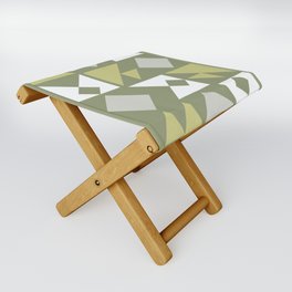 Classic triangle modern composition 24 Folding Stool